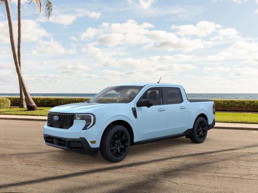 Blue 2026 Ford Maverick Lariat