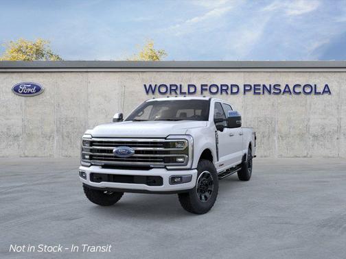 Star White Metallic Tri-Coat 2026 Ford F-250 Platinum