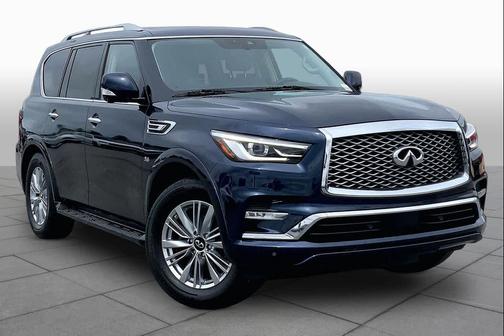 Hermosa Blue 2020 INFINITI QX80 Luxe