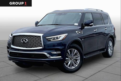Hermosa Blue 2020 INFINITI QX80 Luxe