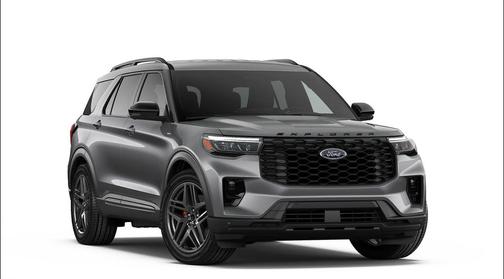 Carbonized Gray Metallic 2026 Ford Explorer ST-Line