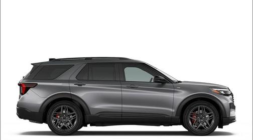 Carbonized Gray Metallic 2026 Ford Explorer ST-Line