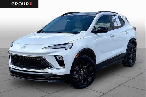 White Frost Tricoat 2024 Buick Encore GX Sport Touring