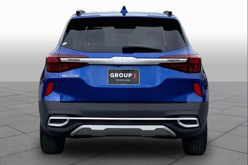 Neptune Blue 2022 Kia Seltos EX