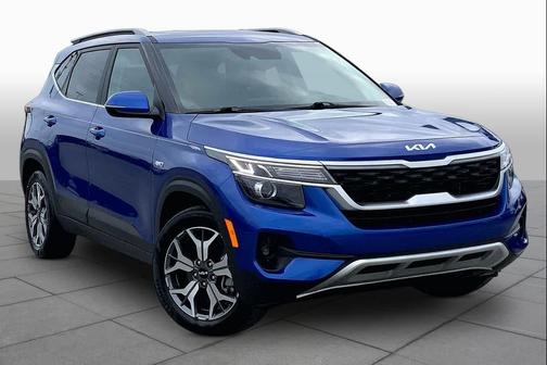 Neptune Blue 2022 Kia Seltos EX