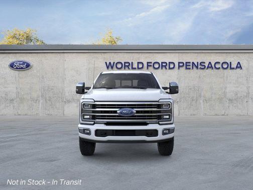 Star White Metallic Tri-Coat 2026 Ford F-250 Platinum