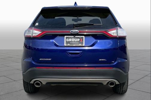Deep Impact Blue Metallic 2015 Ford Edge SEL