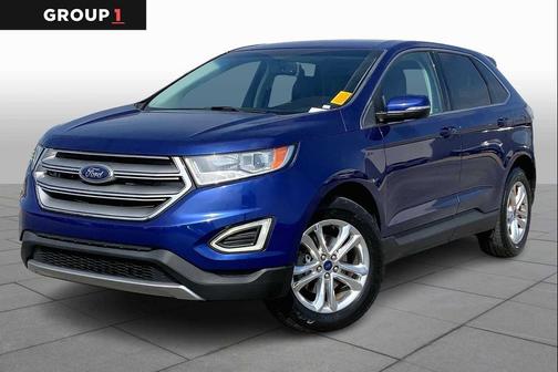 Deep Impact Blue Metallic 2015 Ford Edge SEL