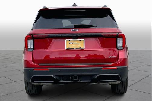 Rapid Red Metallic Tinted Clearcoat 2025 Ford Explorer ST-Line