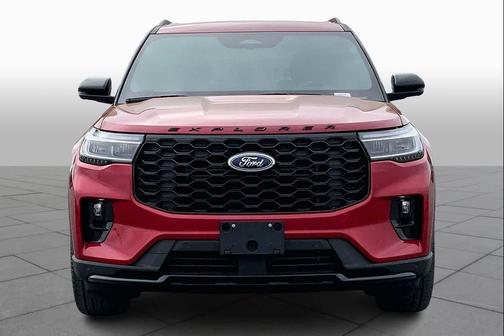 Rapid Red Metallic Tinted Clearcoat 2025 Ford Explorer ST-Line