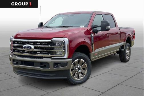 Ruby Red Metallic Tinted Clearcoat 2026 Ford F-350 King Ranch