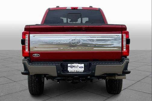 Ruby Red Metallic Tinted Clearcoat 2026 Ford F-350 King Ranch