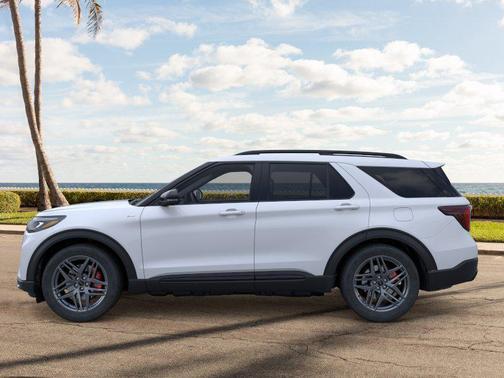 Space White Metallic 2026 Ford Explorer ST-Line