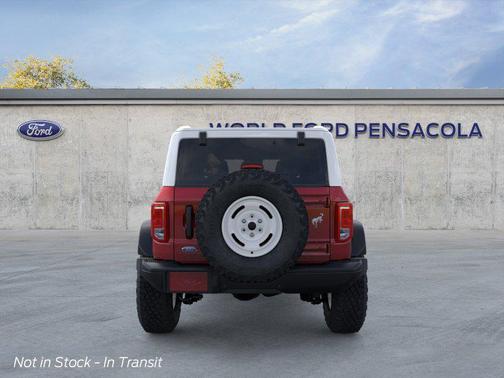 Ruby Red Metallic Tinted Clearcoat 2026 Ford Bronco Heritage Edition