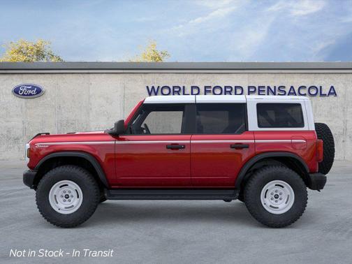 Ruby Red Metallic Tinted Clearcoat 2026 Ford Bronco Heritage Edition