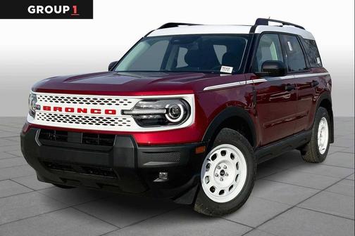 Ruby Red Metallic Tinted Clearcoat 2026 Ford Bronco Sport Heritage
