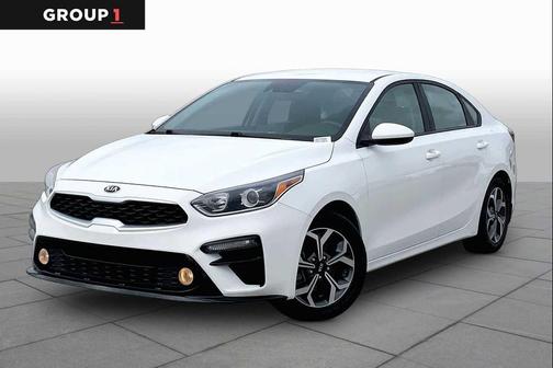Clear White 2020 Kia Forte LXS