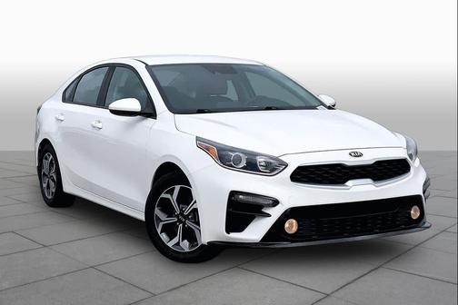 Clear White 2020 Kia Forte LXS
