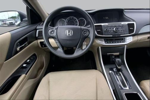 White Orchid Pearl 2015 Honda Accord LX