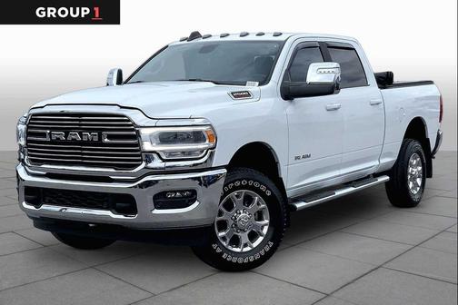 Bright White Clearcoat 2024 RAM 2500 Laramie Crew Cab 4x4 6'4' Box