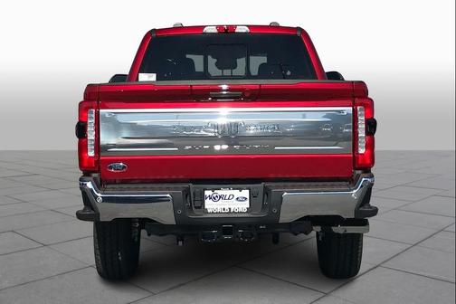 Rapid Red Metallic Tinted Clearcoat 2024 Ford F-350 King Ranch
