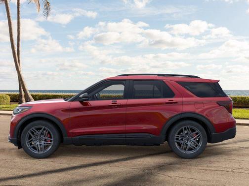 Rapid Red Metallic Tinted Clearcoat 2026 Ford Explorer ST