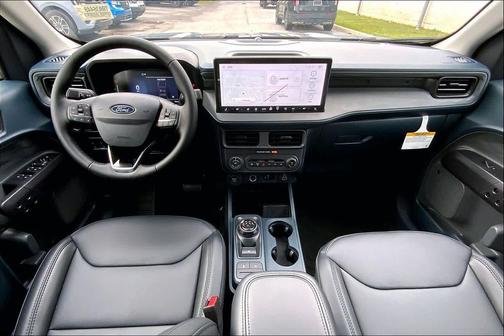 Azure Gray Metallic Tri-Coat 2026 Ford Maverick Lariat