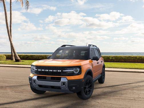Orange Fury Metallic Tri-Coat 2026 Ford Bronco Sport Badlands