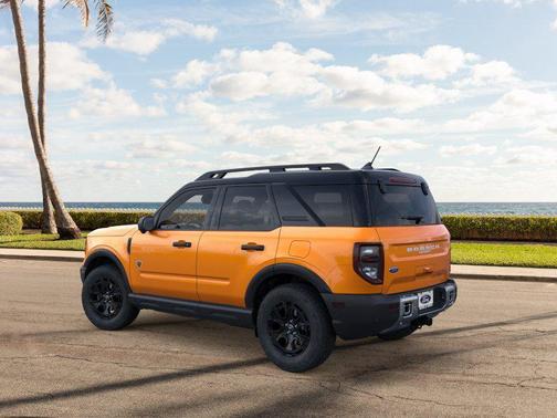 Orange Fury Metallic Tri-Coat 2026 Ford Bronco Sport Badlands