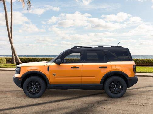 Orange Fury Metallic Tri-Coat 2026 Ford Bronco Sport Badlands