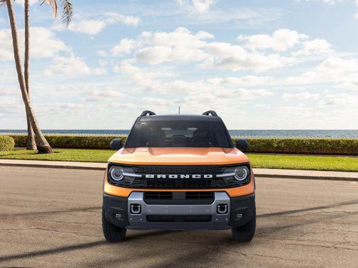 Orange Fury Metallic Tri-Coat 2026 Ford Bronco Sport Badlands
