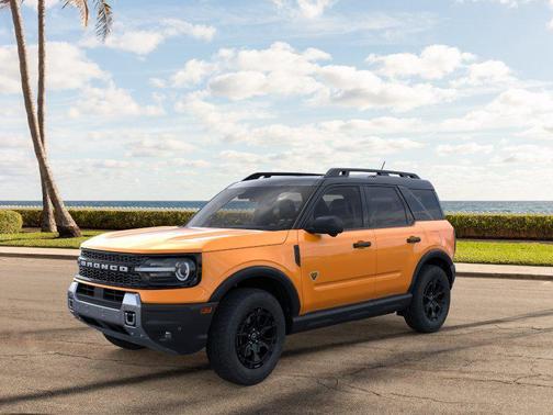 Orange Fury Metallic Tri-Coat 2026 Ford Bronco Sport Badlands
