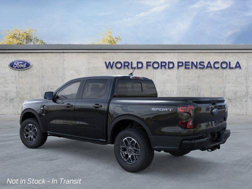 Shadow Black 2026 Ford Ranger XLT