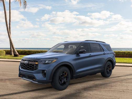 Vapor Blue Metallic 2026 Ford Explorer Tremor