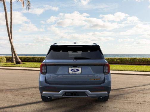 Vapor Blue Metallic 2026 Ford Explorer Tremor
