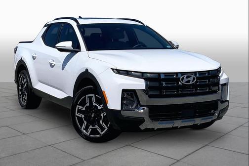 Atlas White 2025 Hyundai SANTA CRUZ Limited