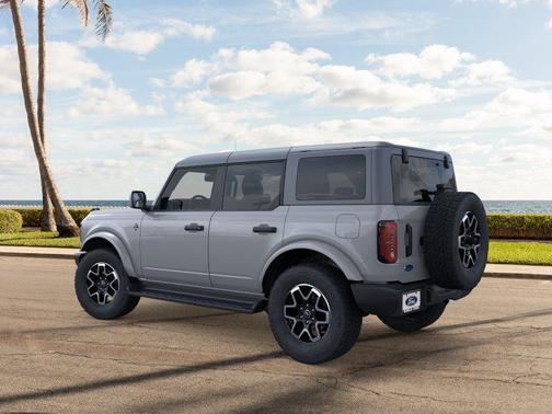 Avalanche Gray 2026 Ford Bronco Outer Banks