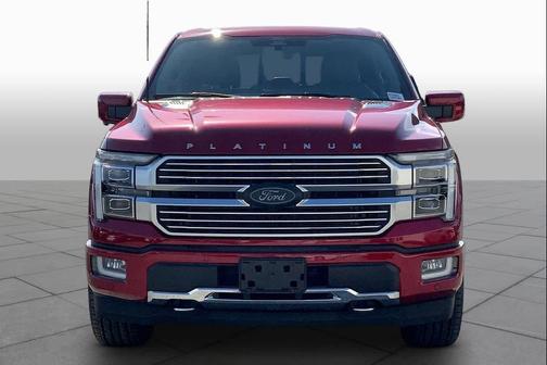 Rapid Red Metallic Tinted Clearcoat 2024 Ford F-150 Platinum