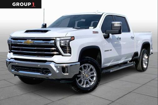 Summit White 2025 Chevrolet Silverado 2500 LTZ