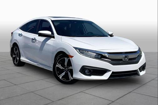 WHITE 2017 Honda Civic Touring