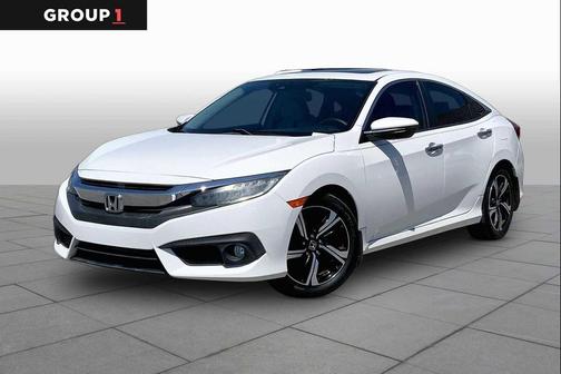 WHITE 2017 Honda Civic Touring