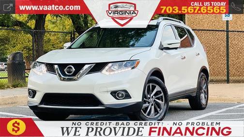 Pearl White 2016 Nissan Rogue SL