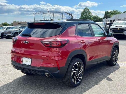 Red 2026 Chevrolet Trailblazer RS