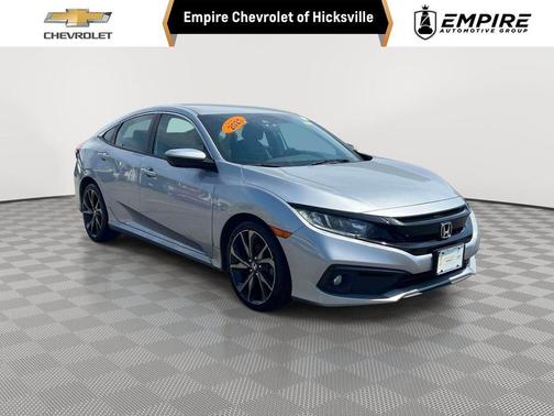 Lunar Silver Metallic 2021 Honda Civic Sport