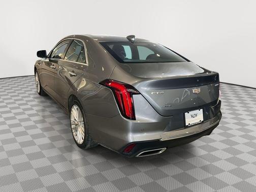 Satin Steel Metallic 2021 Cadillac CT4 Premium Luxury