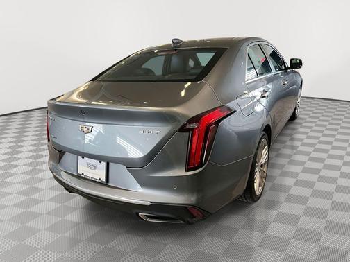 Satin Steel Metallic 2021 Cadillac CT4 Premium Luxury