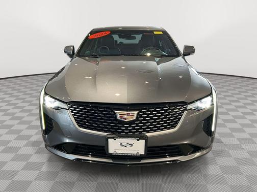 Satin Steel Metallic 2021 Cadillac CT4 Premium Luxury