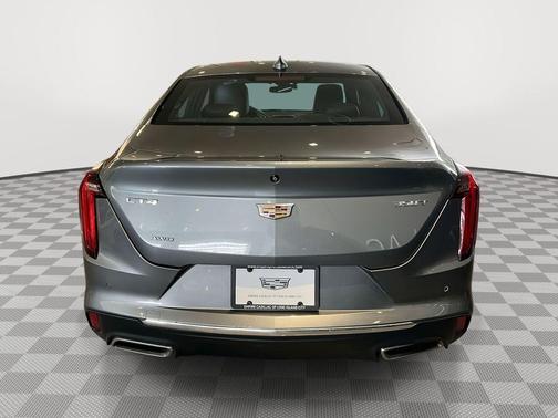 Satin Steel Metallic 2021 Cadillac CT4 Premium Luxury