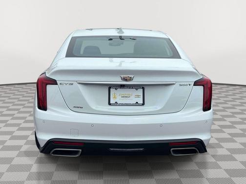 Summit White 2023 Cadillac CT5 Luxury AWD