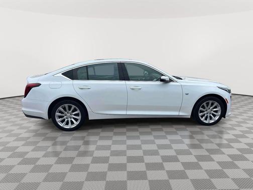 Summit White 2023 Cadillac CT5 Luxury AWD